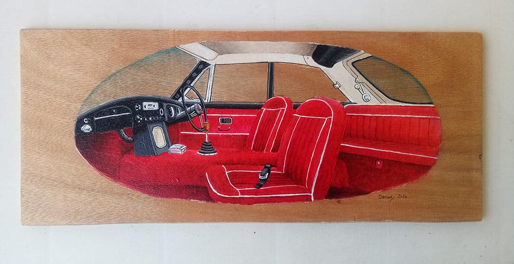 Bespoke car portrait